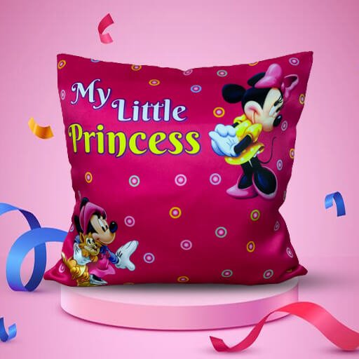 Personalized "My Little Princess" Printed Pillow